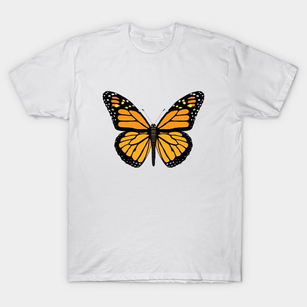 Monarch Butterfly T-Shirt by Sara Silva